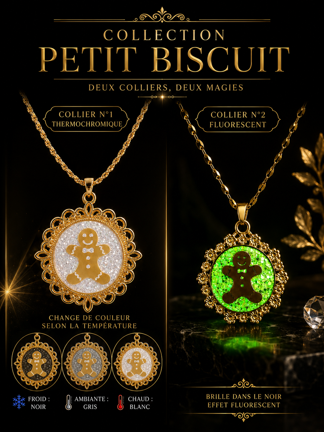 Les colliers petits biscuits