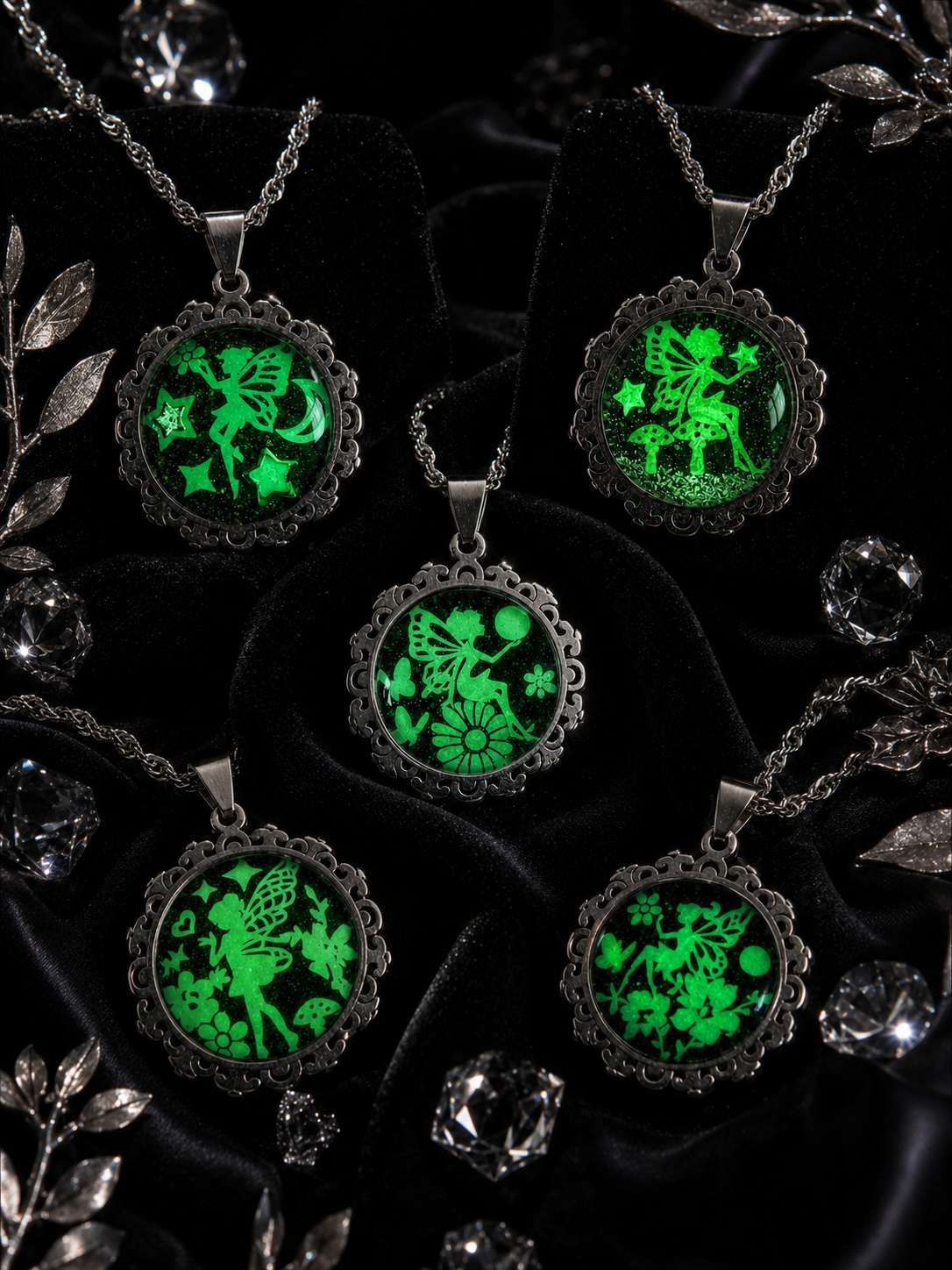 Les Fées Métamorphoses – Colliers Thermochromiques et Fluorescents