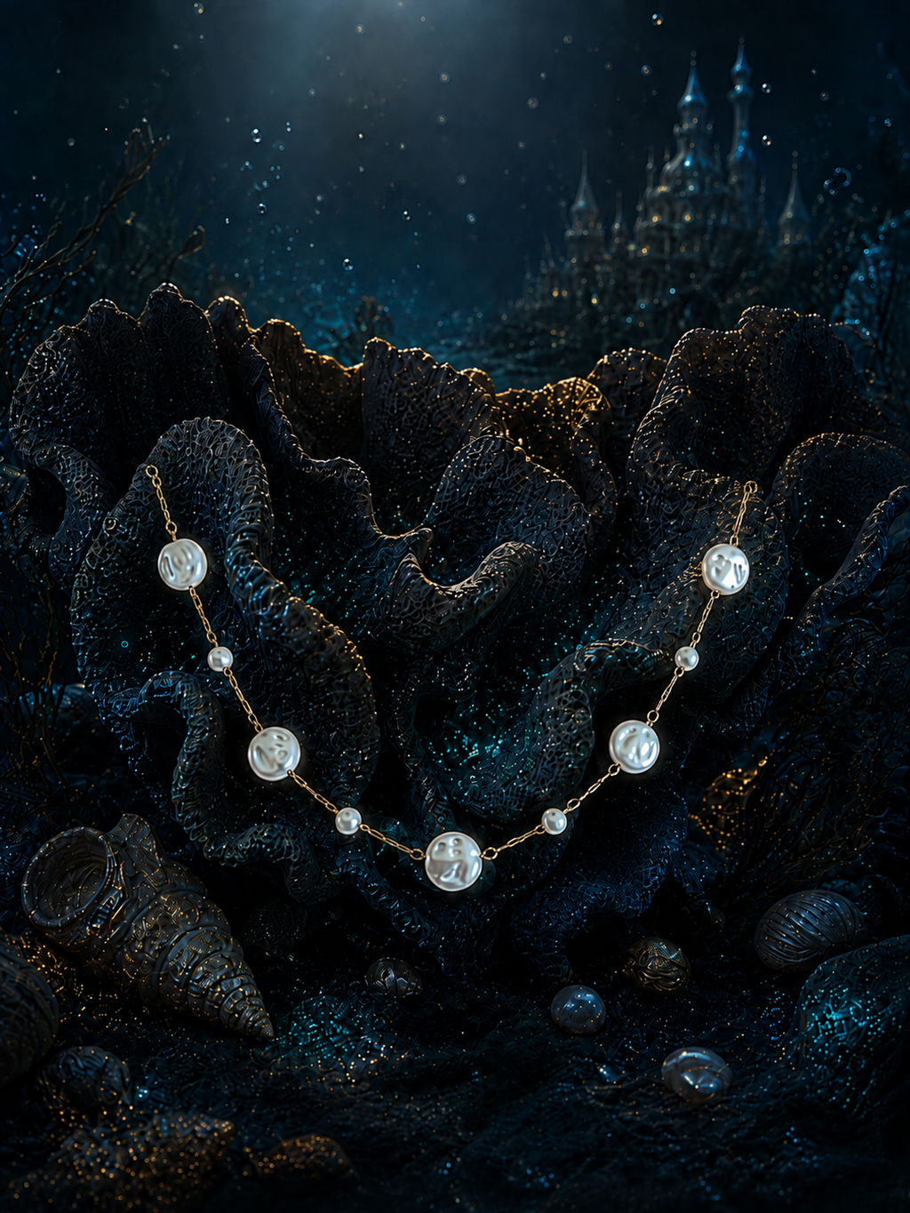 Collier Nacré — Éclats de Lune
