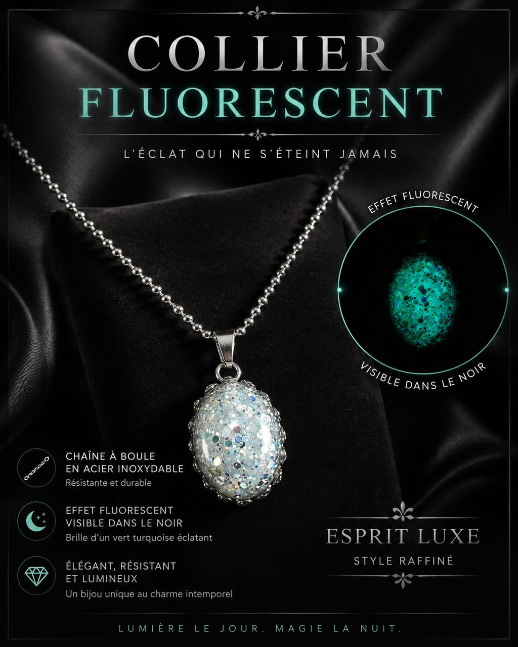Collier cristal de fée