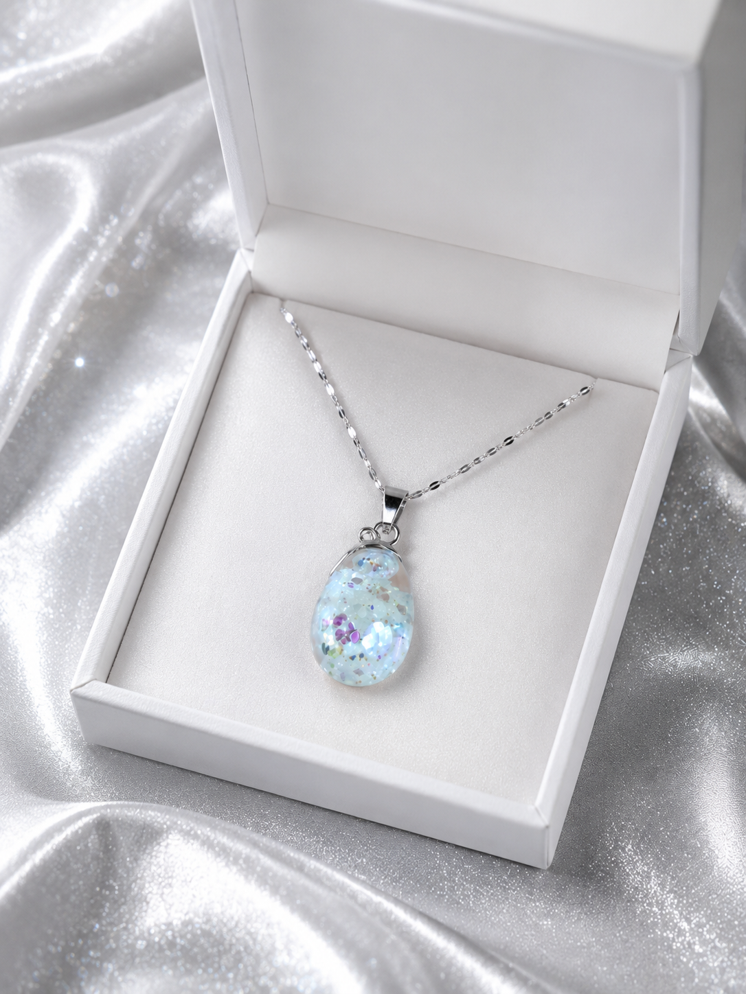 Collier gouttes d’eau