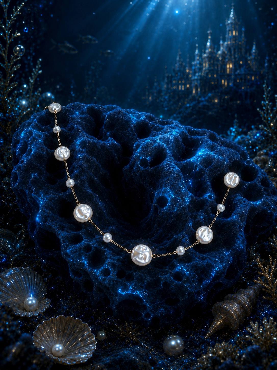 Collier Nacré — Éclats de Lune