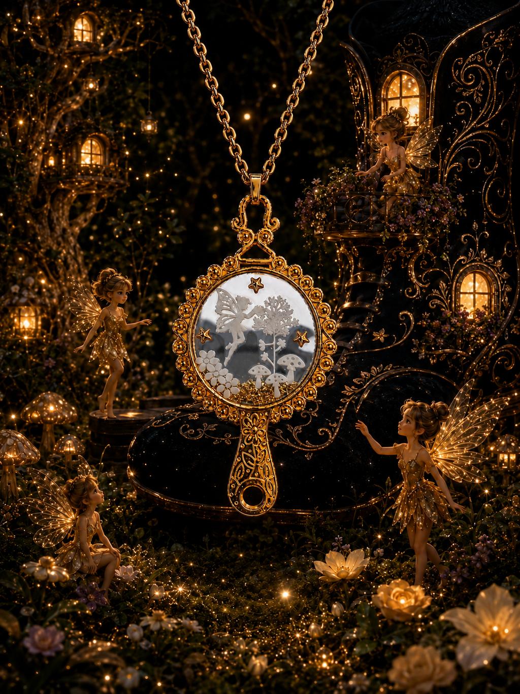 Miroir de la Fée Shany — une ballade dans les champs