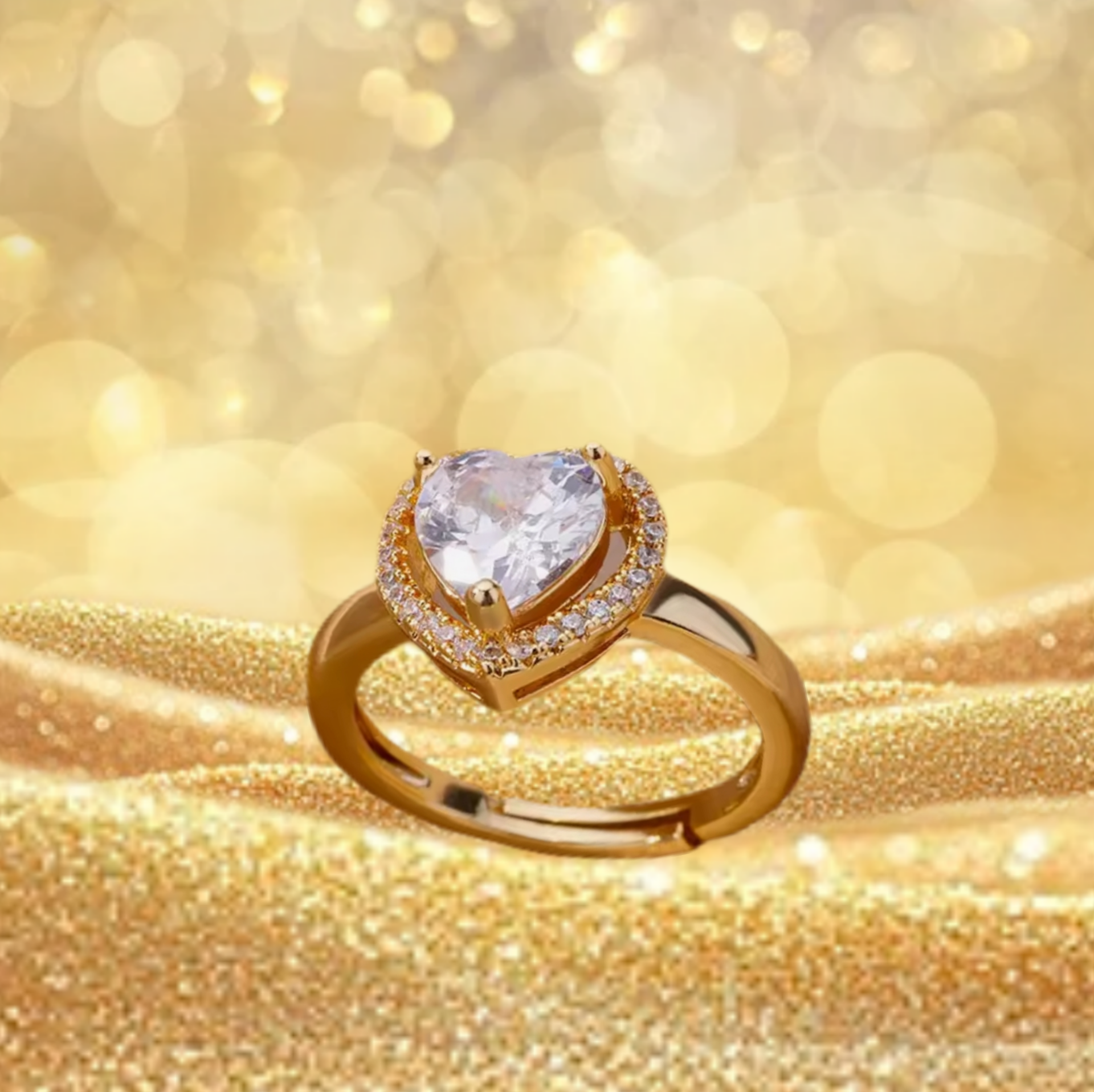 Bague coeur