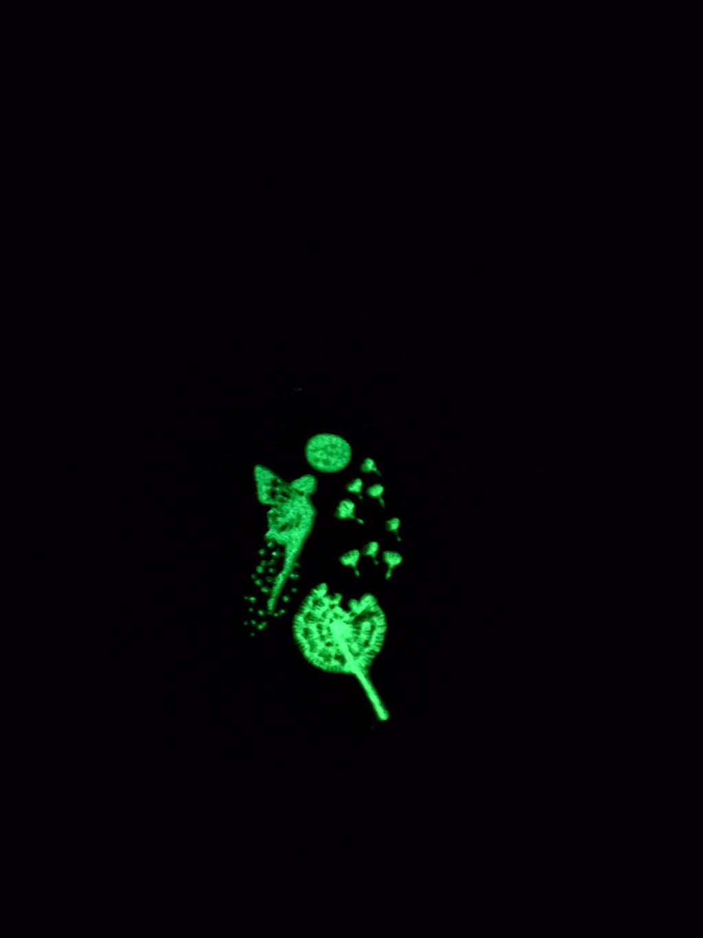 Collier de la fée lumina 2 avec perle changeante