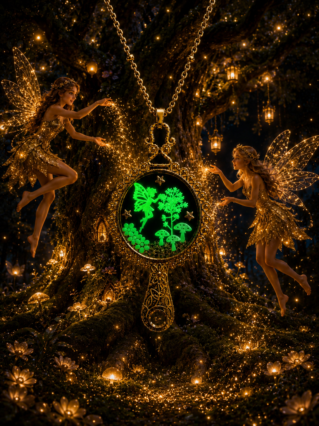 Miroir de la Fée Shany — voyage champêtre