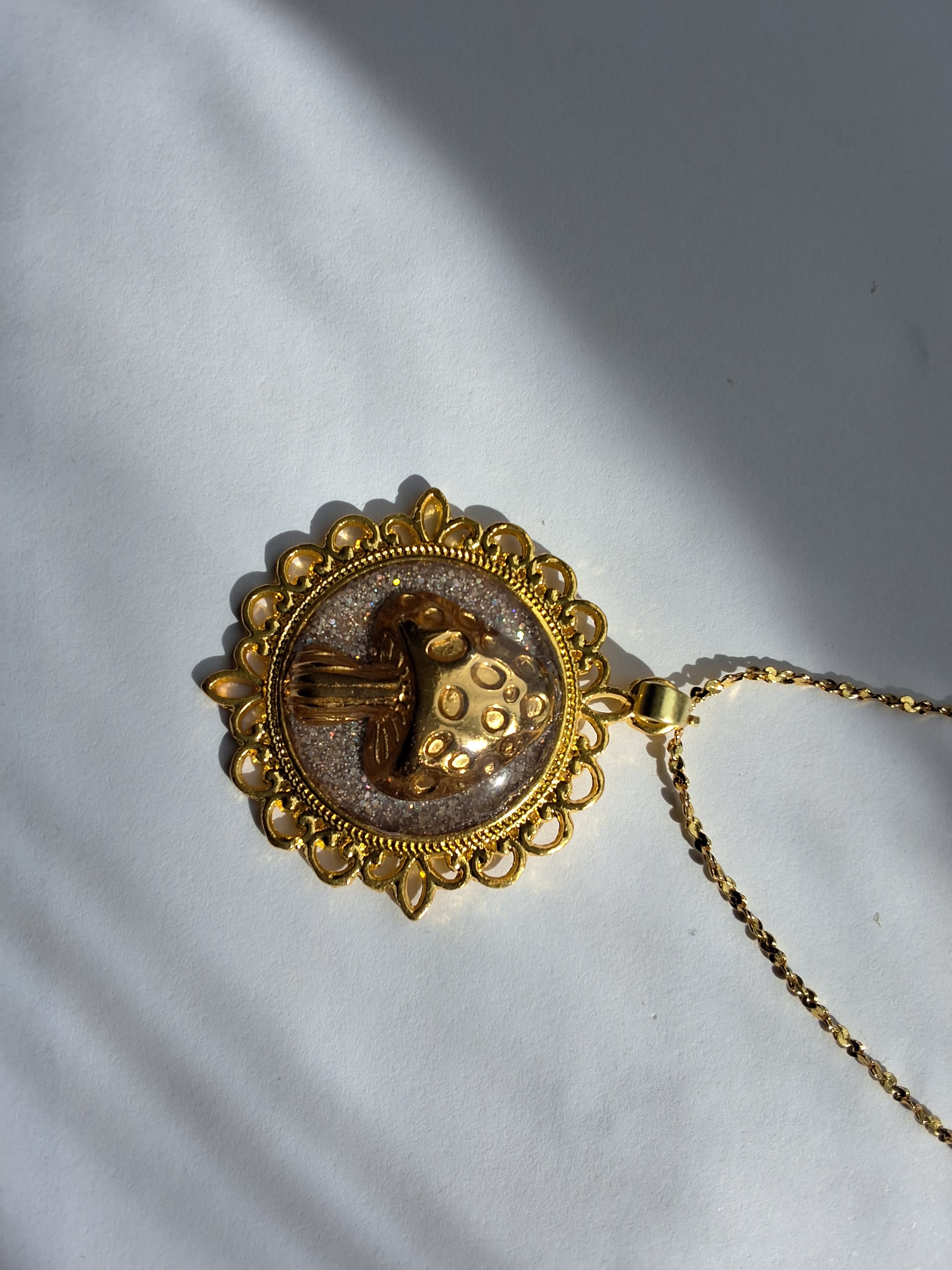 Collier champignon magique