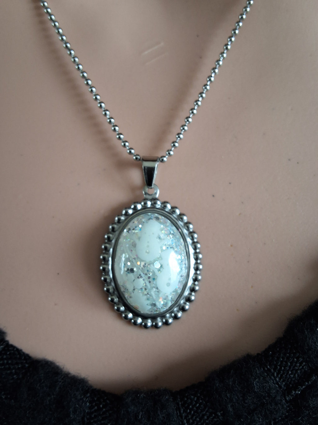 Le collier bonhomme de neige