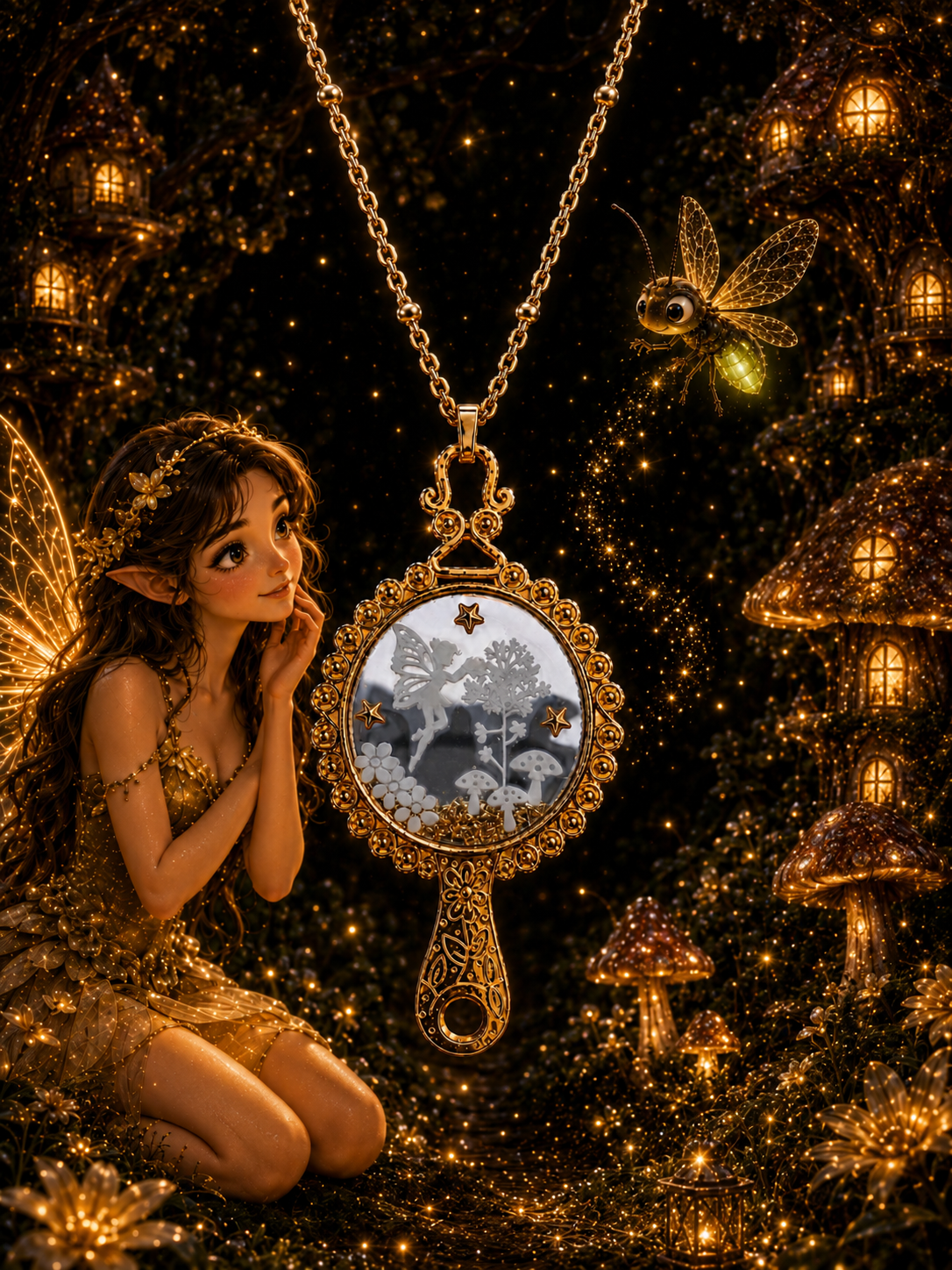 Miroir de la Fée Shany — voyage champêtre