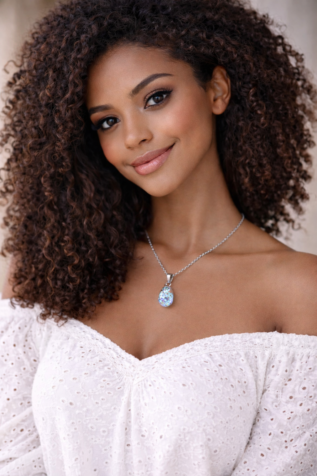 Collier gouttes d’eau