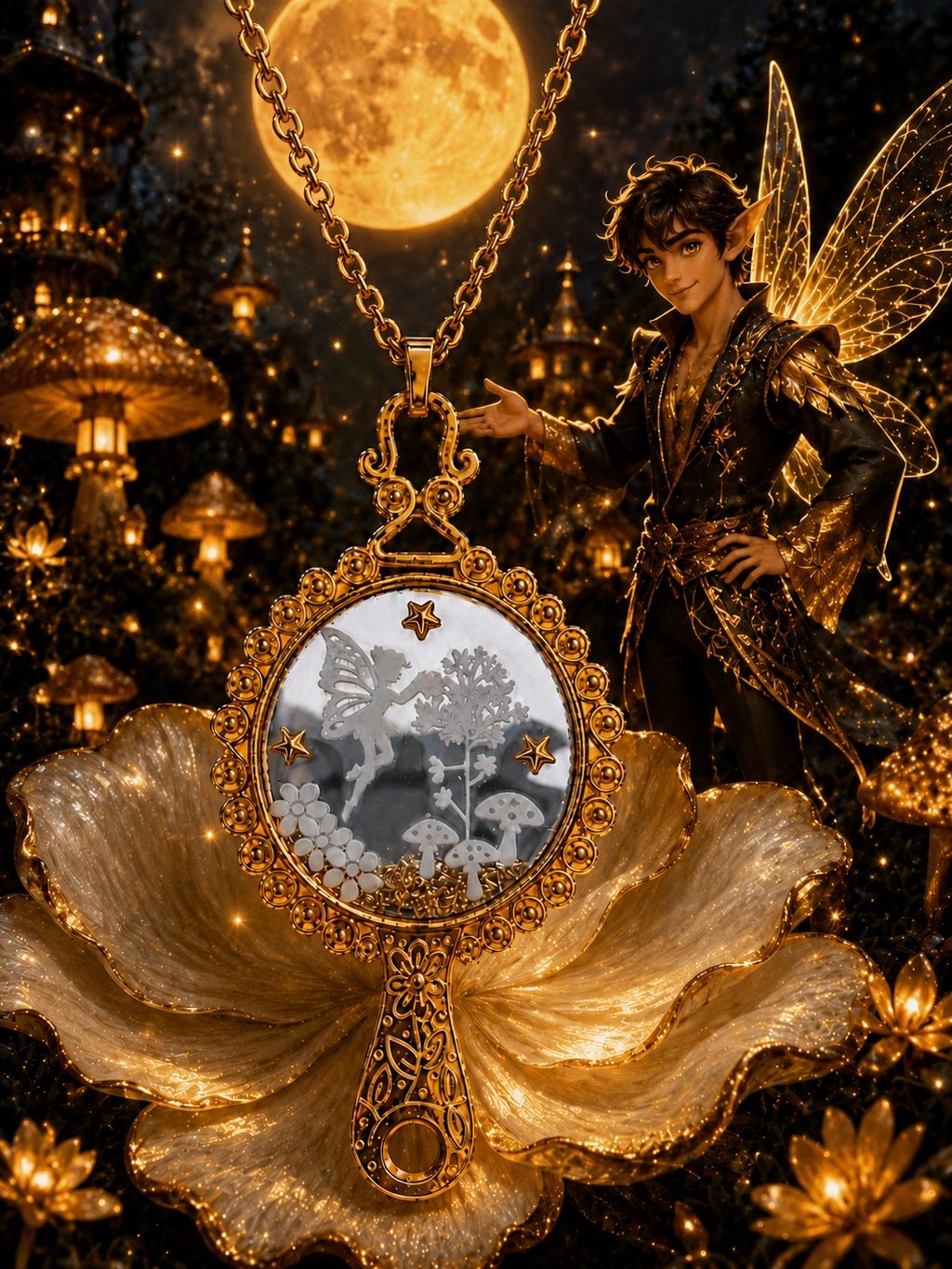 Miroir de la Fée Shany — une ballade dans les champs