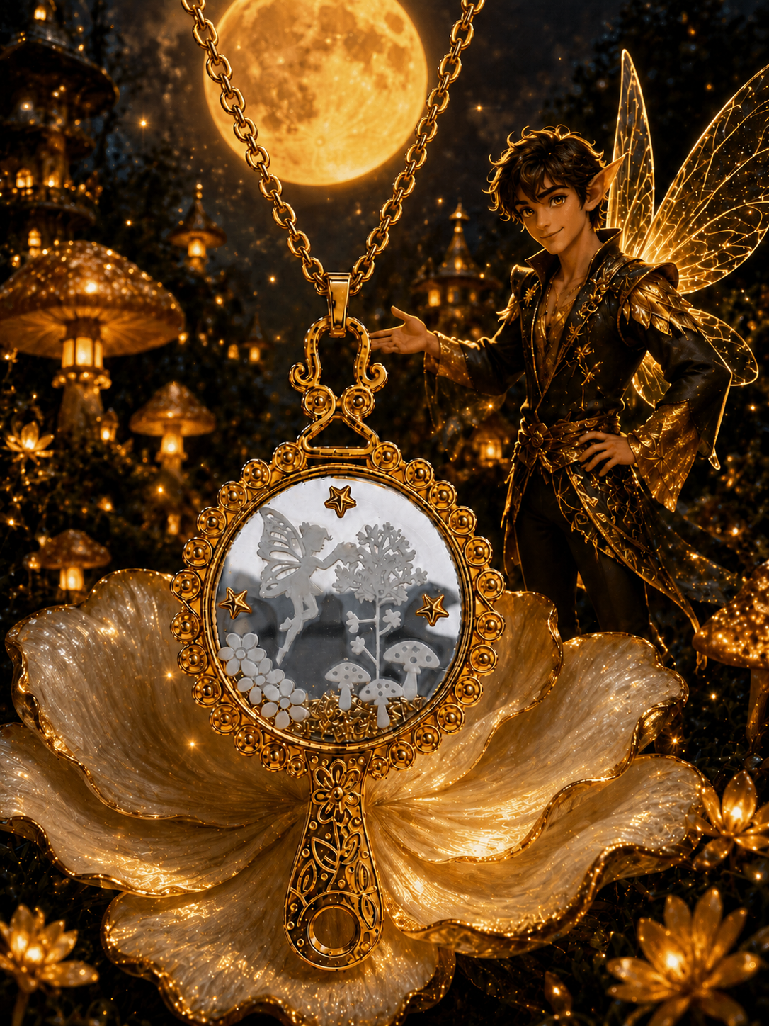 Miroir de la Fée Shany — une ballade dans les champs
