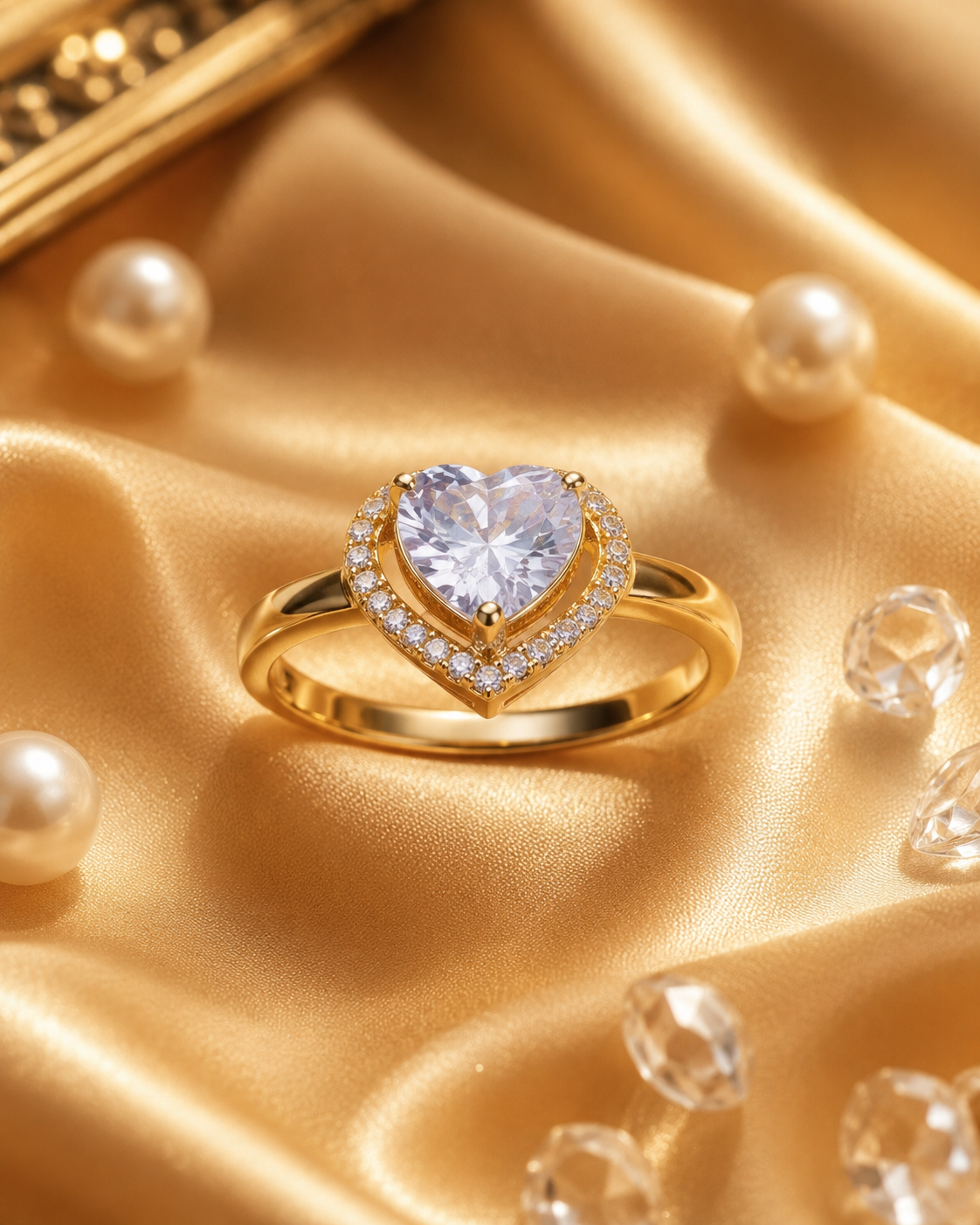 Bague coeur