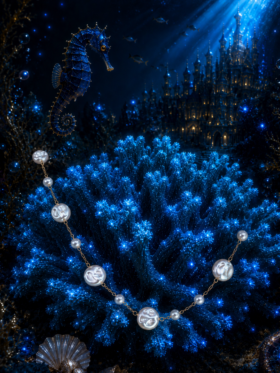 Collier Nacré — Éclats de Lune