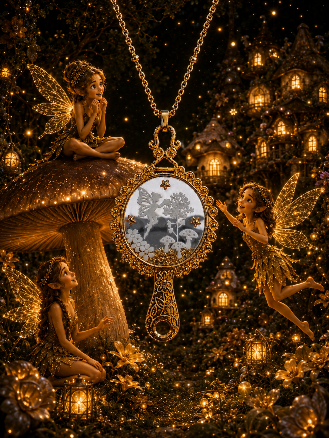 Miroir de la Fée Shany — voyage champêtre