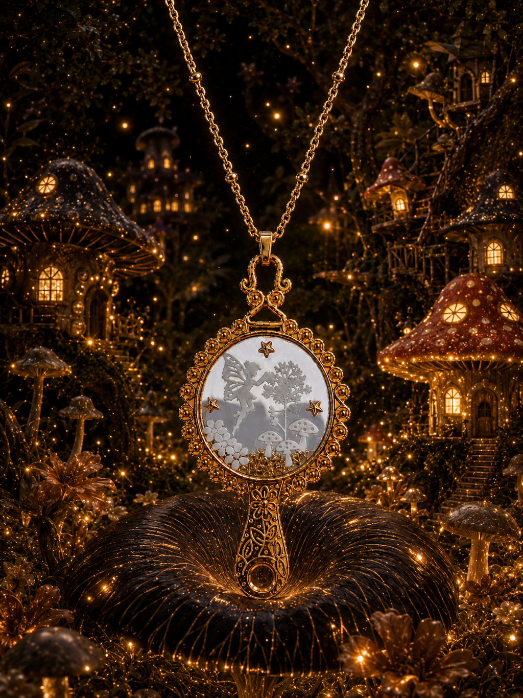 Miroir de la Fée Shany — voyage champêtre
