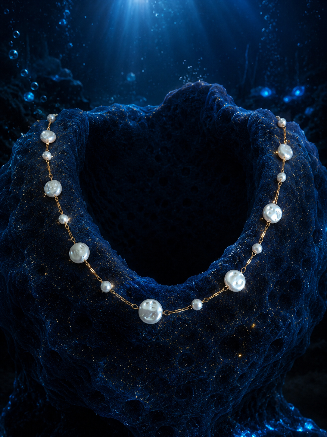 Collier Nacré — Éclats de Lune