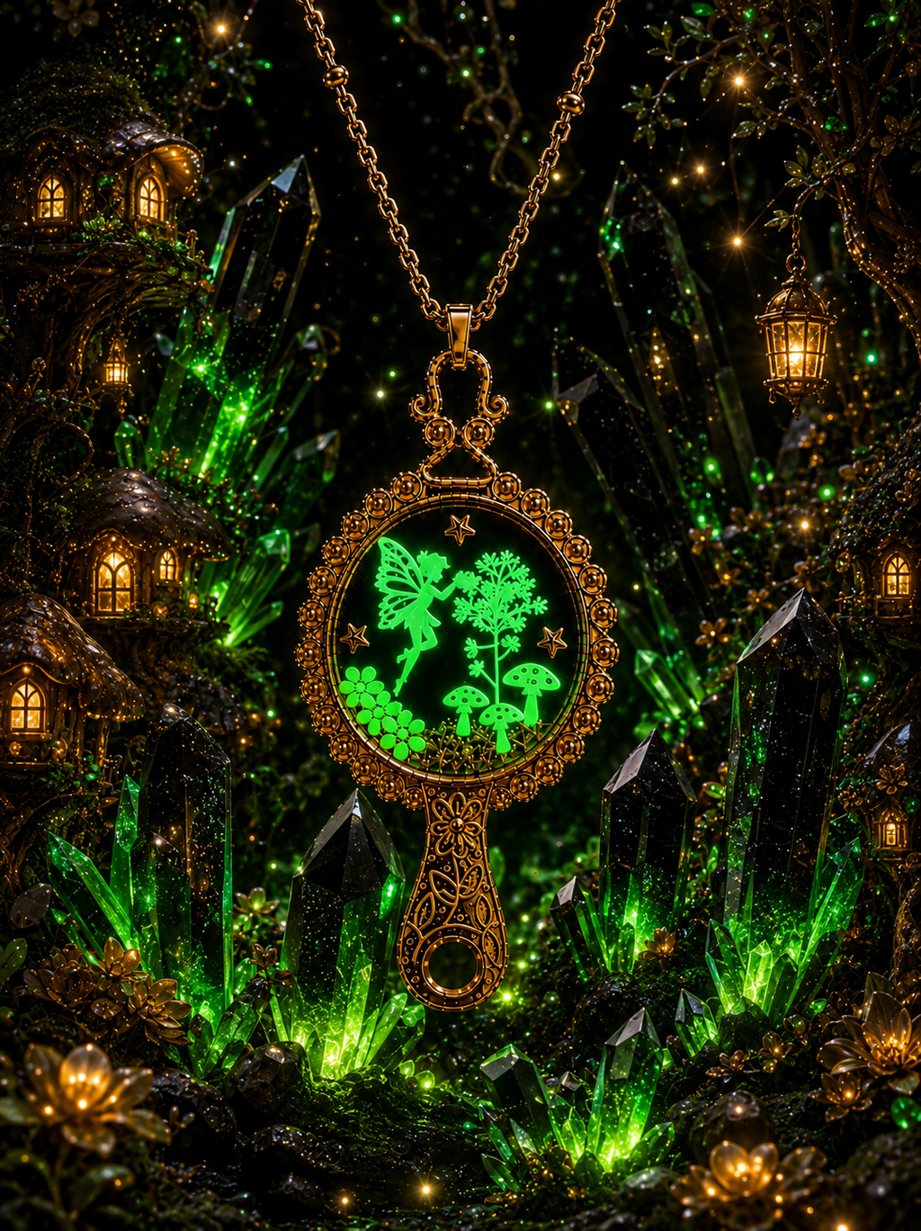Miroir de la Fée Shany — voyage champêtre