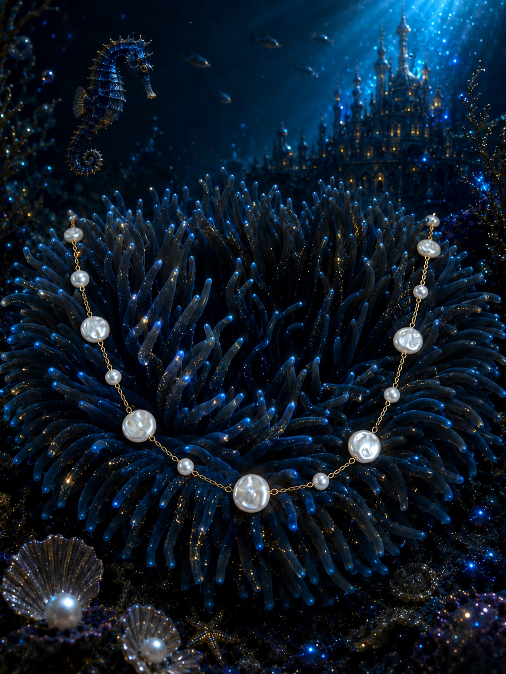 Collier Nacré — Éclats de Lune