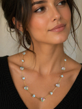 Collier pluie de petit cœur
