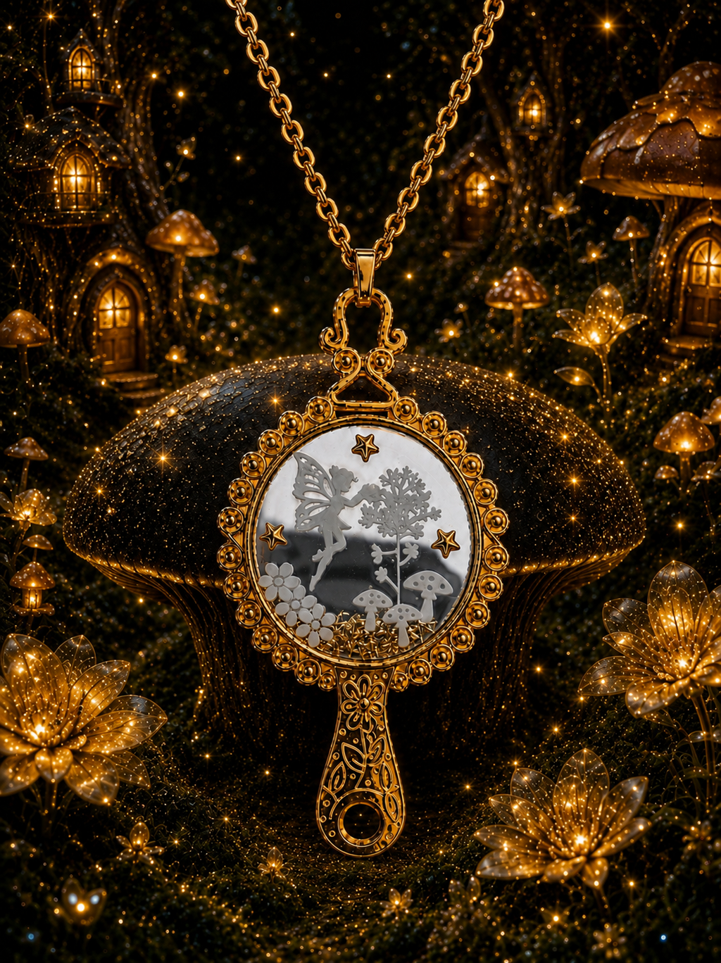 Miroir de la Fée Shany — une ballade dans les champs