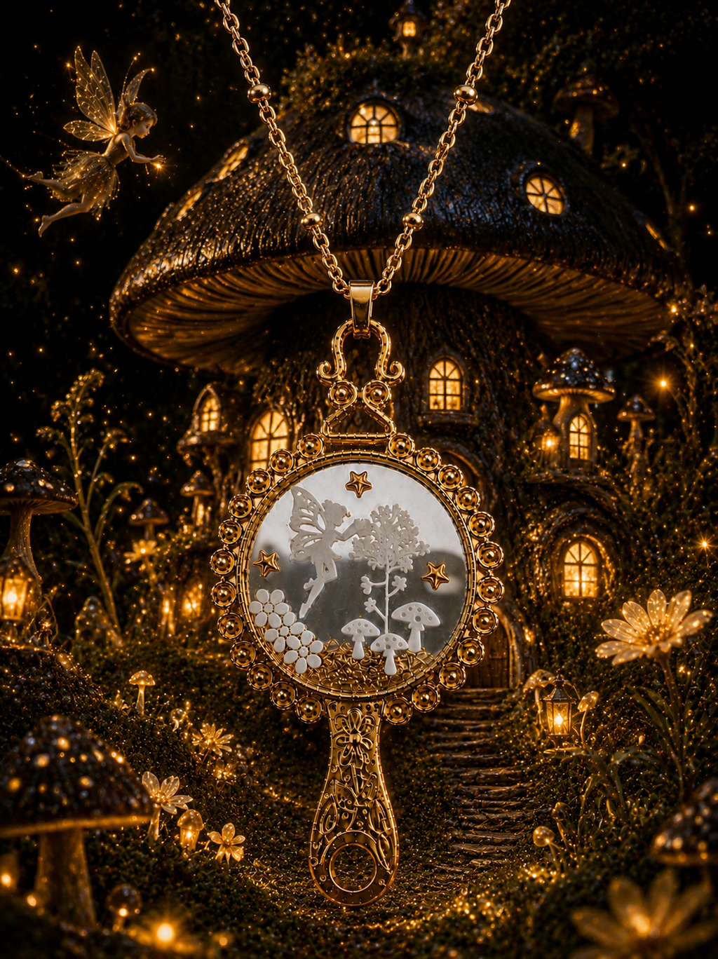 Miroir de la Fée Shany — voyage champêtre