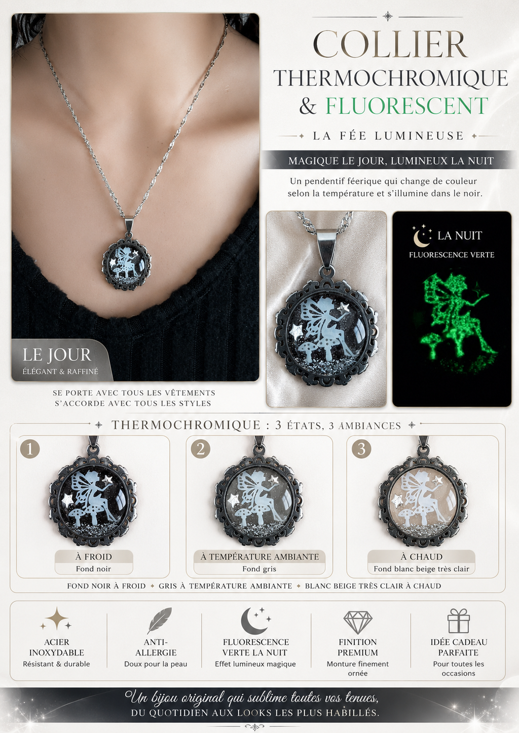 Collier de la fée préline