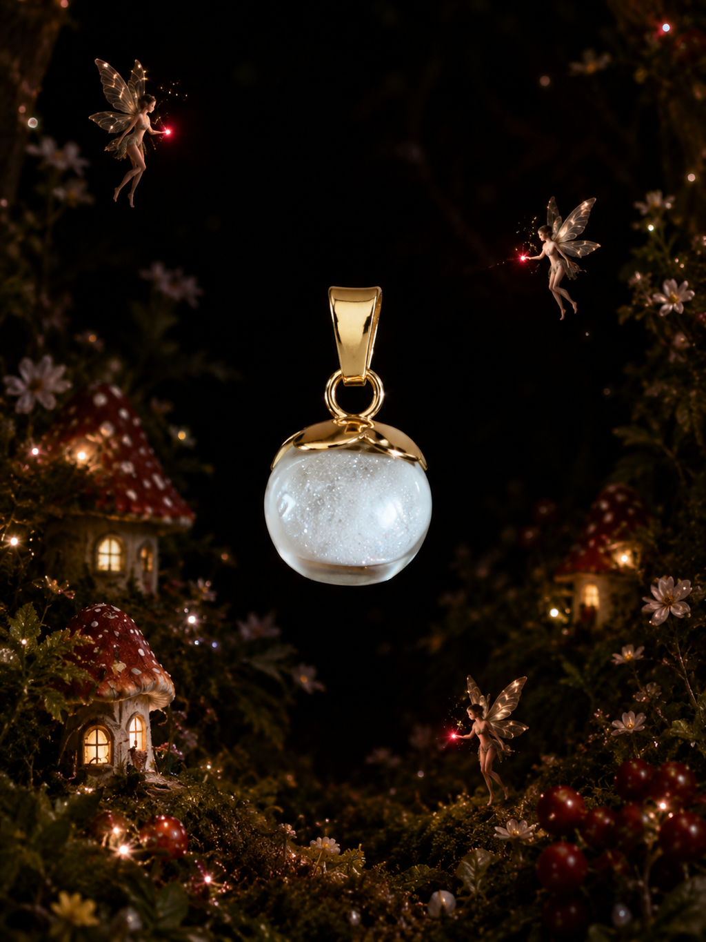Le collier Groseille Rouge — Lueur de Rubis