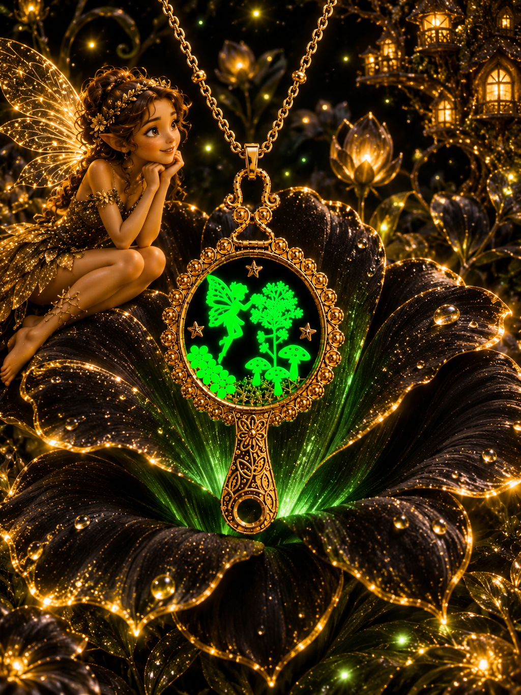 Miroir de la Fée Shany — voyage champêtre