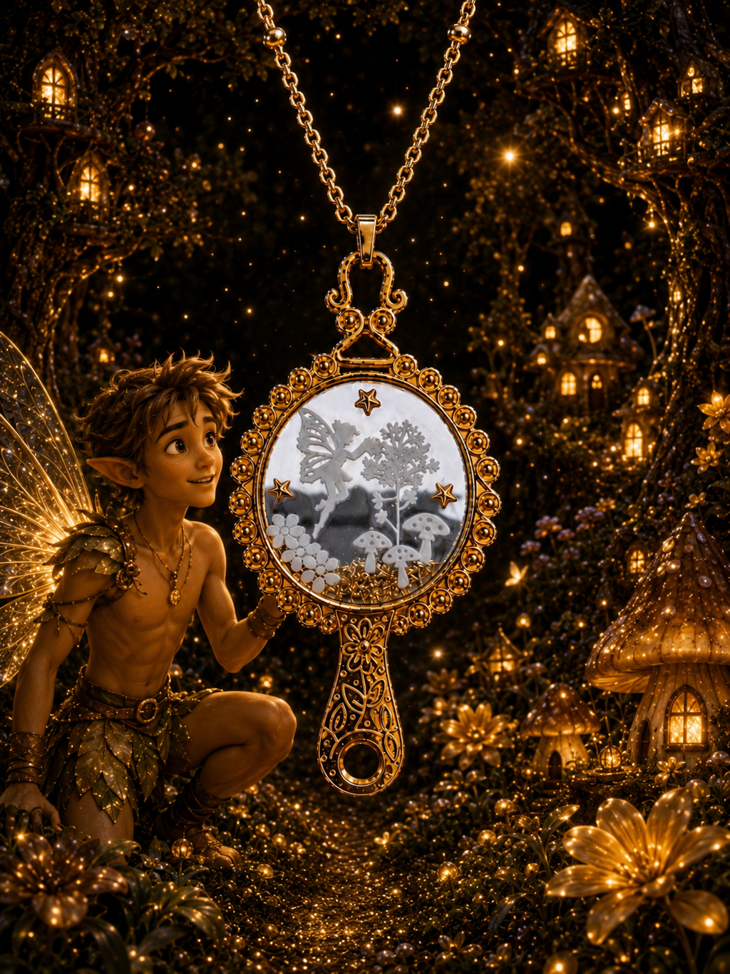 Miroir de la Fée Shany — voyage champêtre
