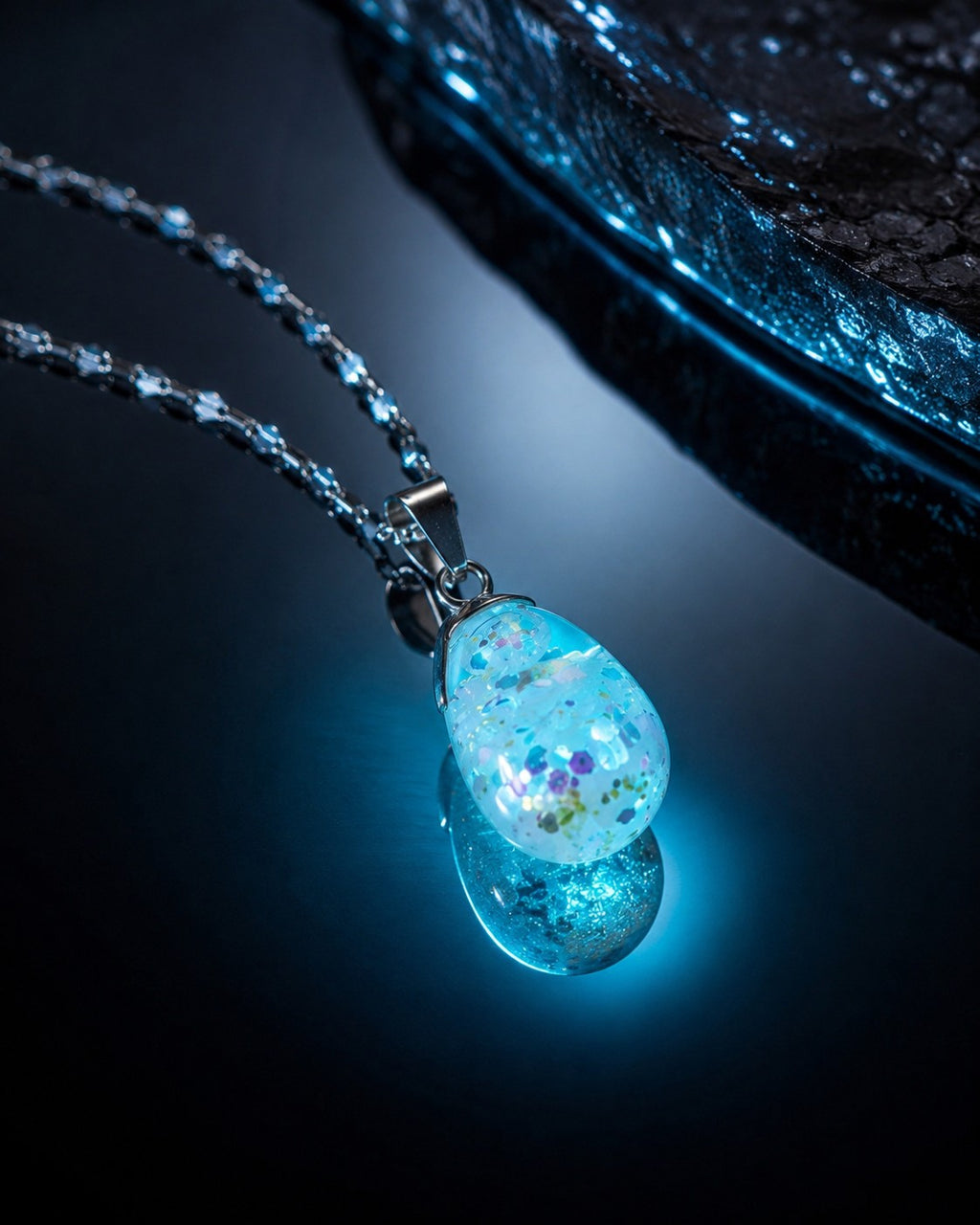 Collier gouttes d’eau
