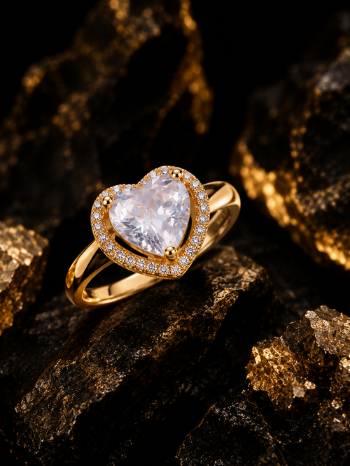 Bague coeur éternel