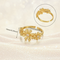 Bague 3 marguerites