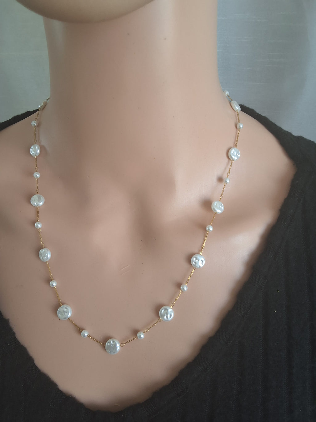Collier Nacré — Éclats de Lune