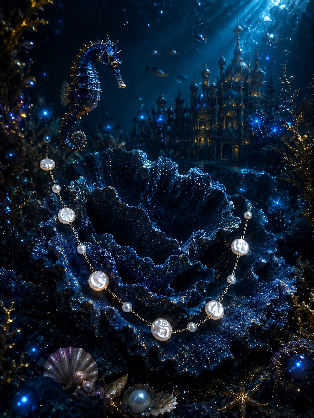 Collier Nacré — Éclats de Lune