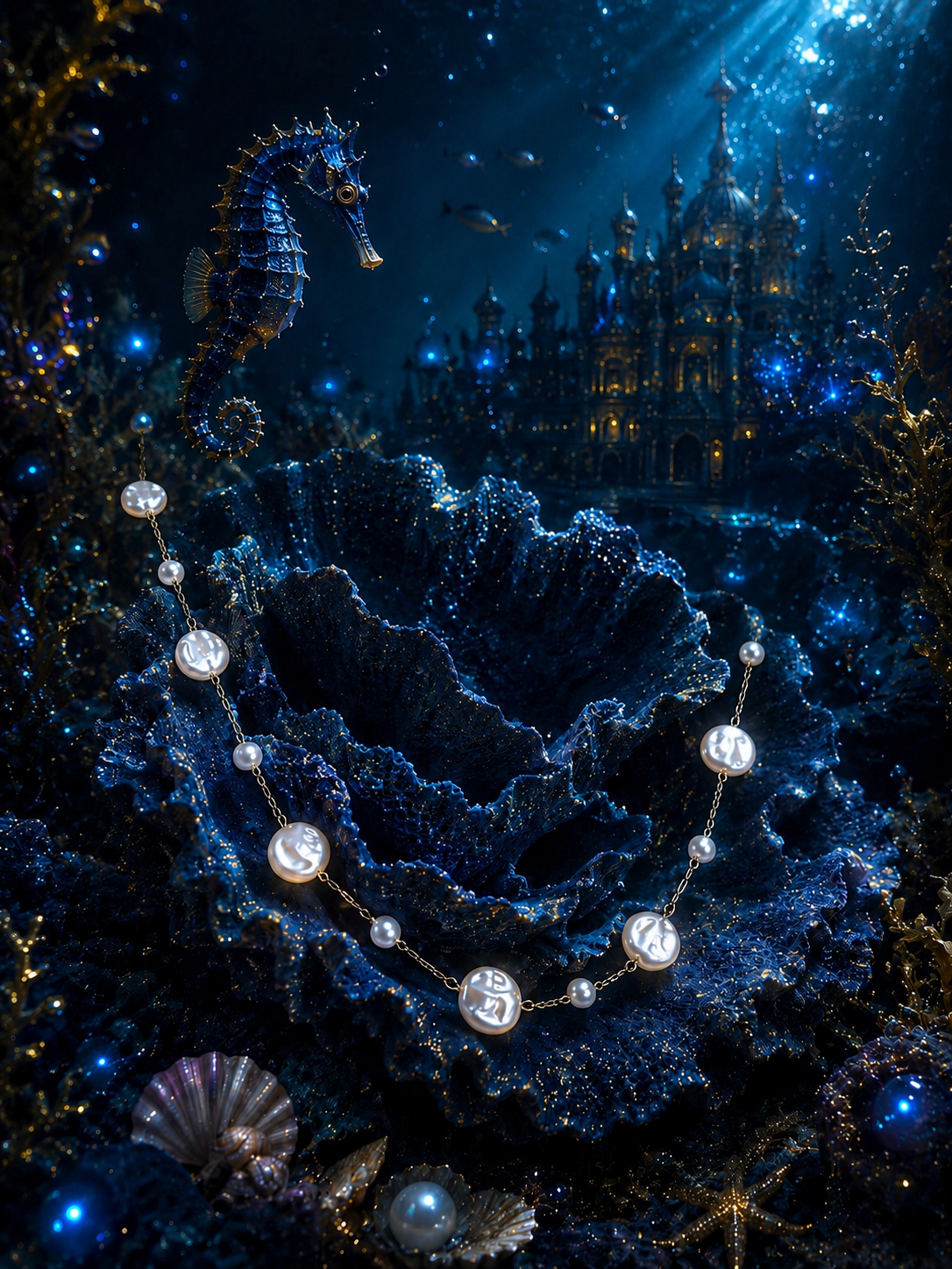 Collier Nacré — Éclats de Lune