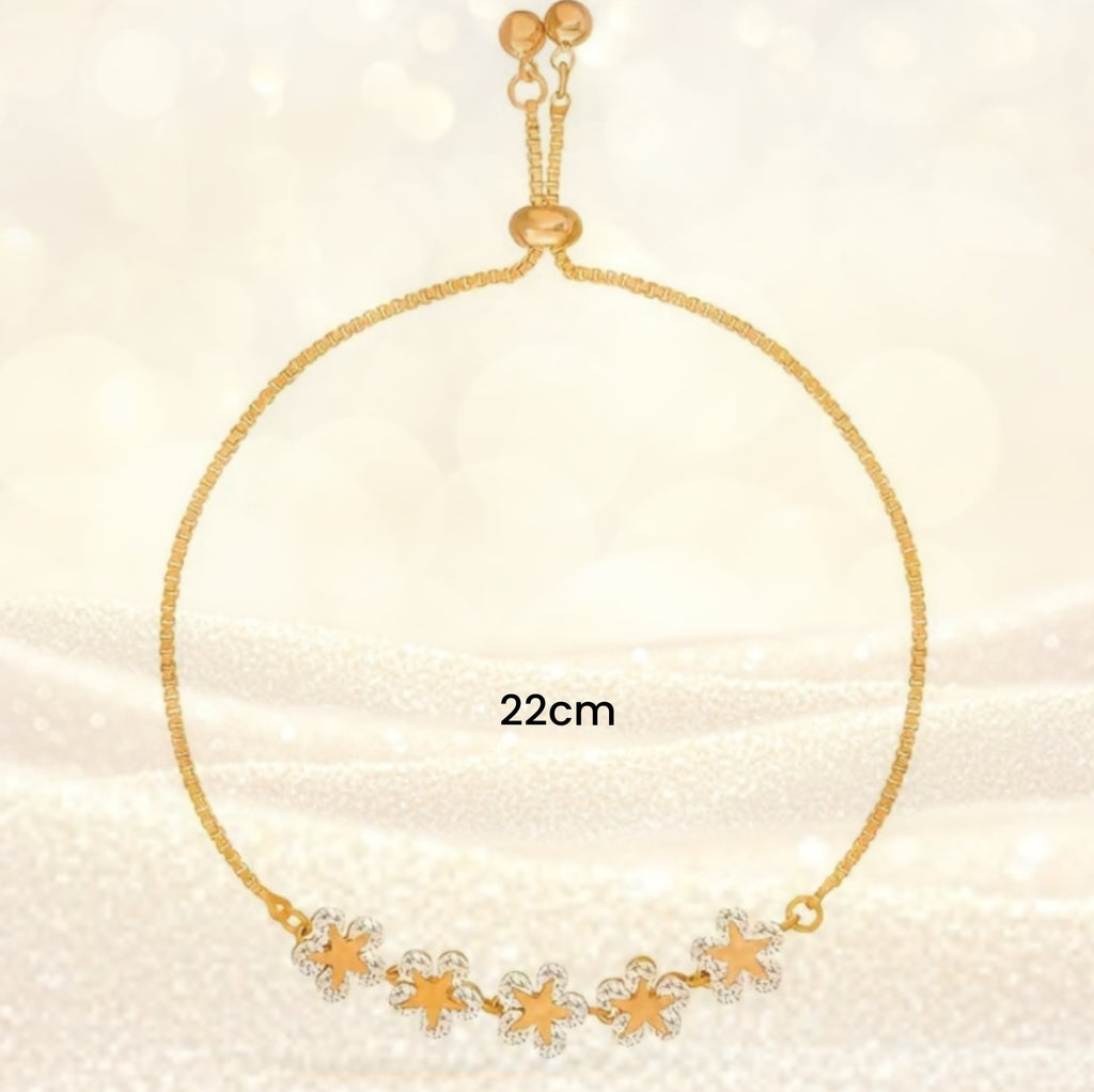 Bracelet 5 fleures