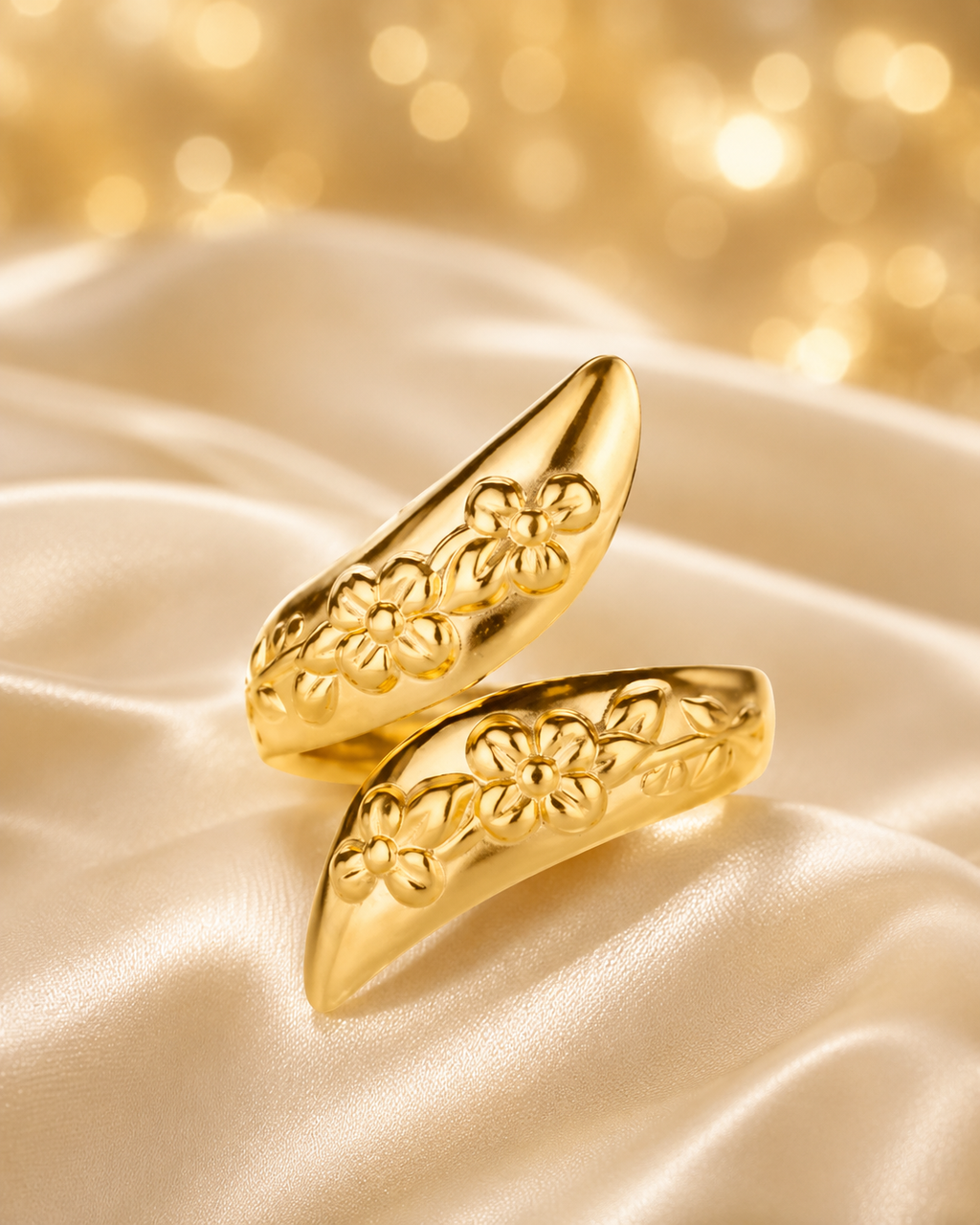 Bague fleur éternelle