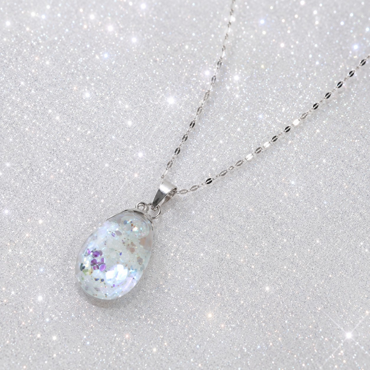 Collier gouttes d’eau