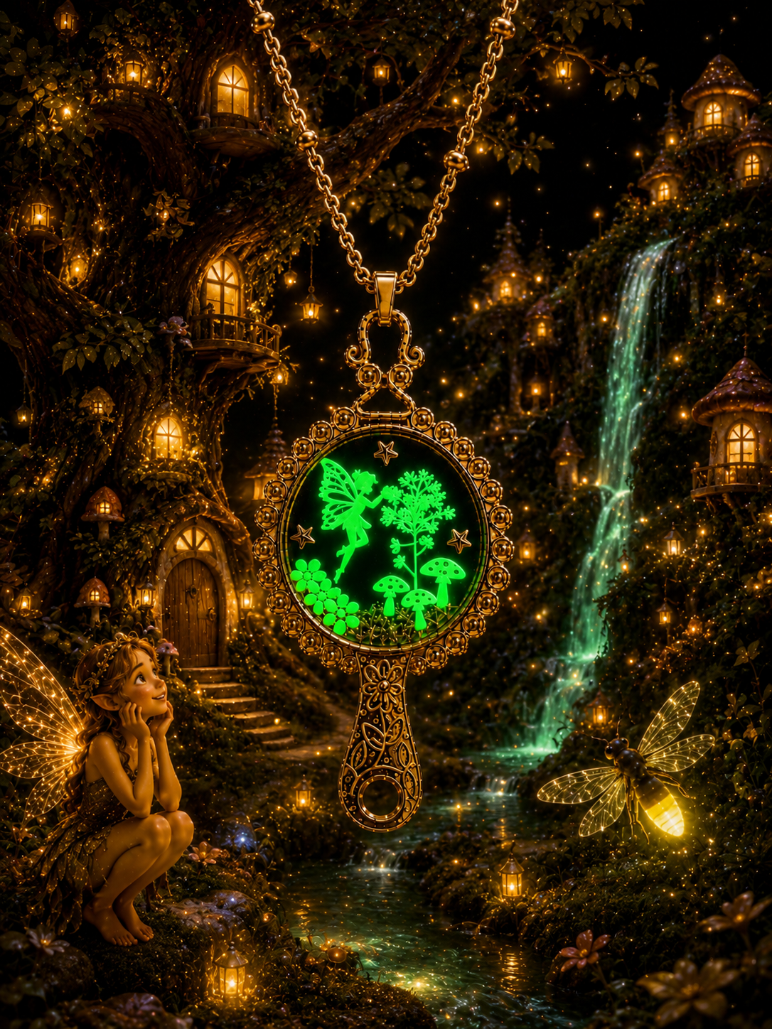 Miroir de la Fée Shany — voyage champêtre
