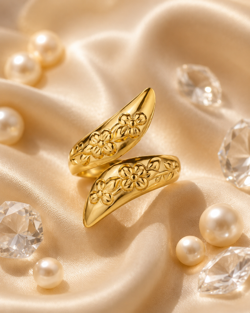 Bague fleur éternelle
