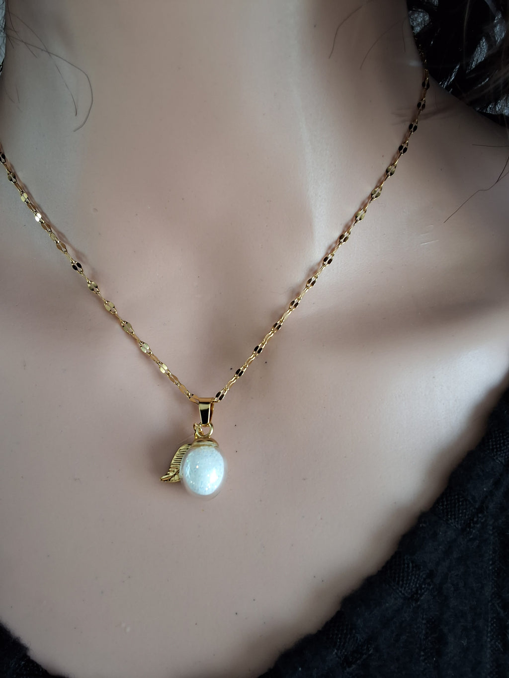 Collier abricot