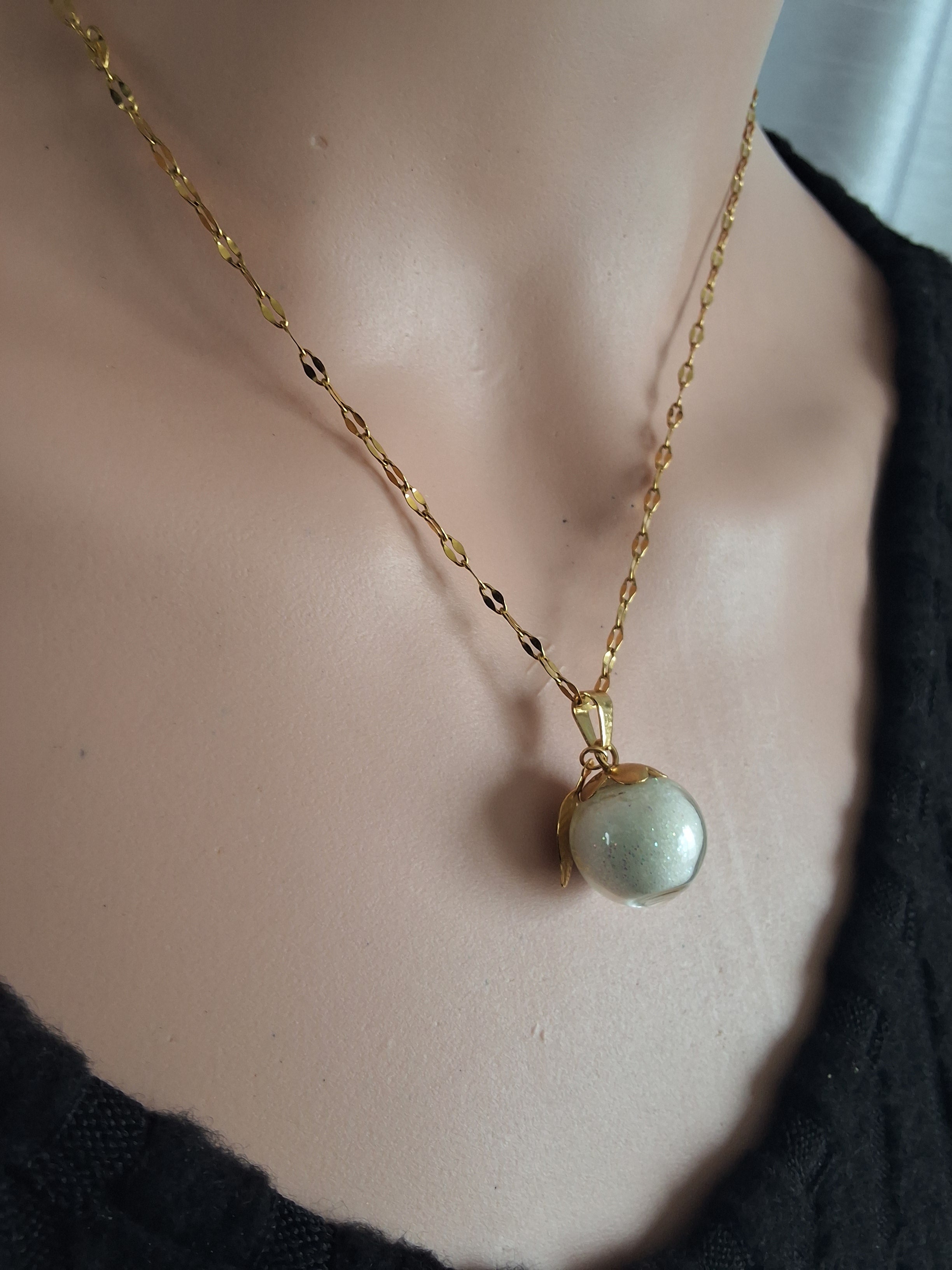 Collier mandarine orange