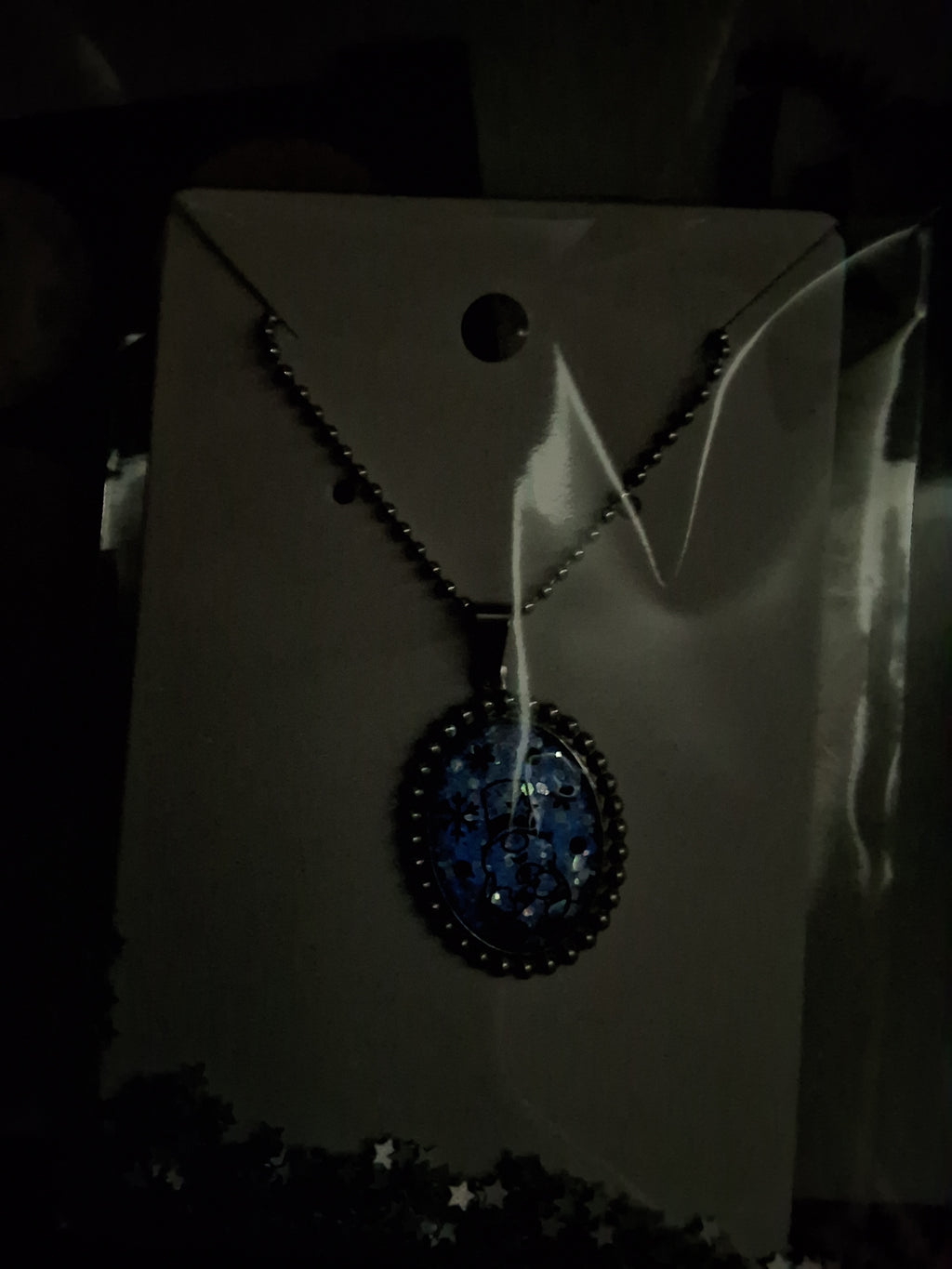 Collier lutin pere noel