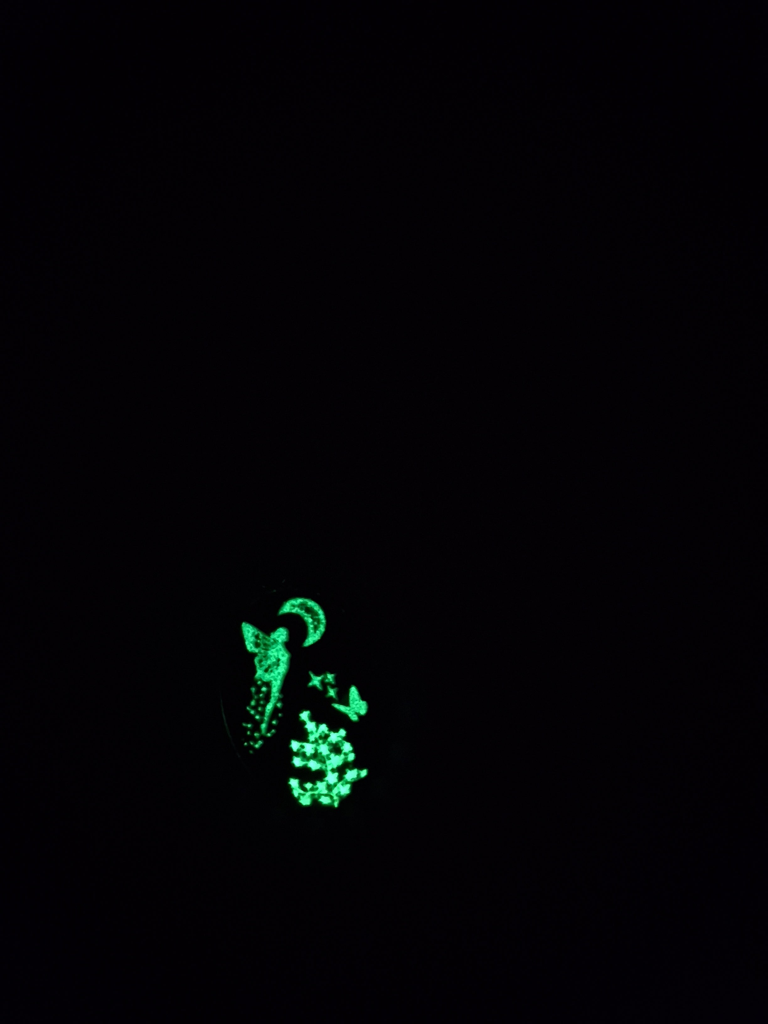 Collier de la fée lumina sur perle changeante .