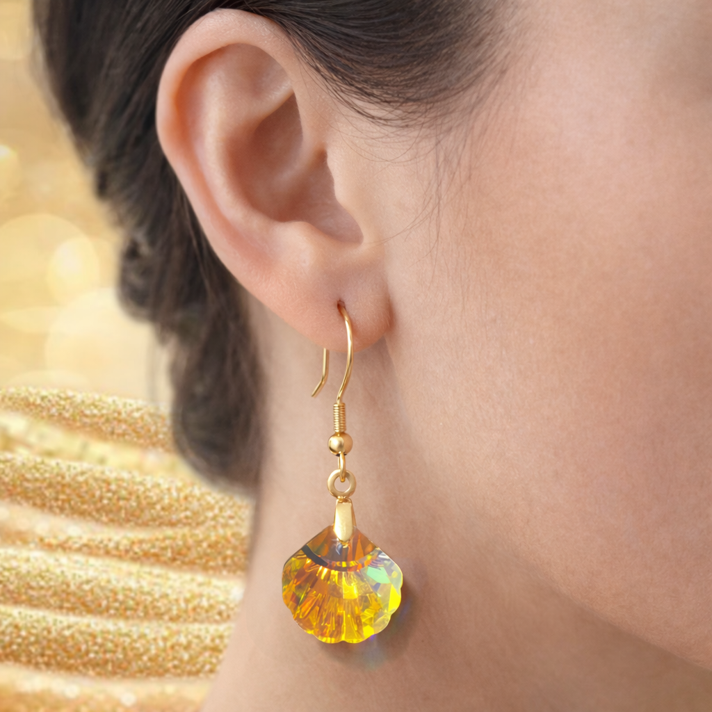 Boucles d’oreilles coquillages