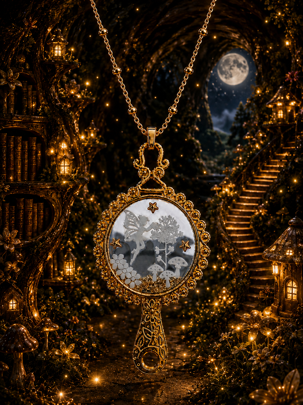 Miroir de la Fée Shany — voyage champêtre