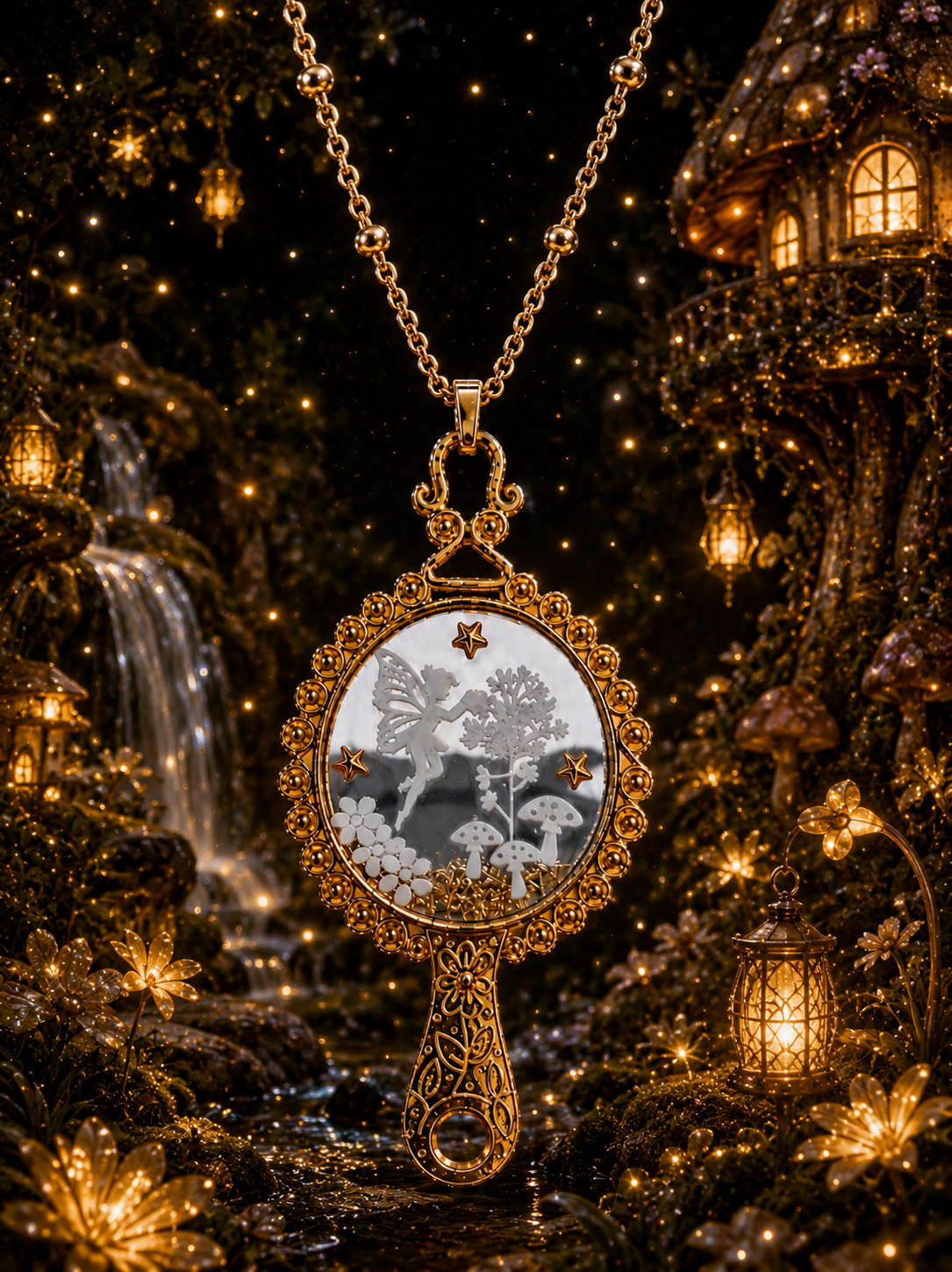 Miroir de la Fée Shany — voyage champêtre