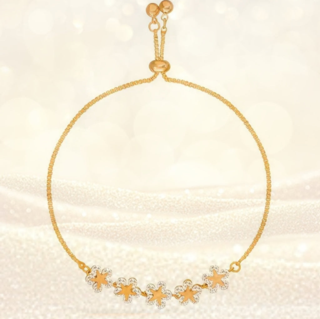 Bracelet 5 fleures