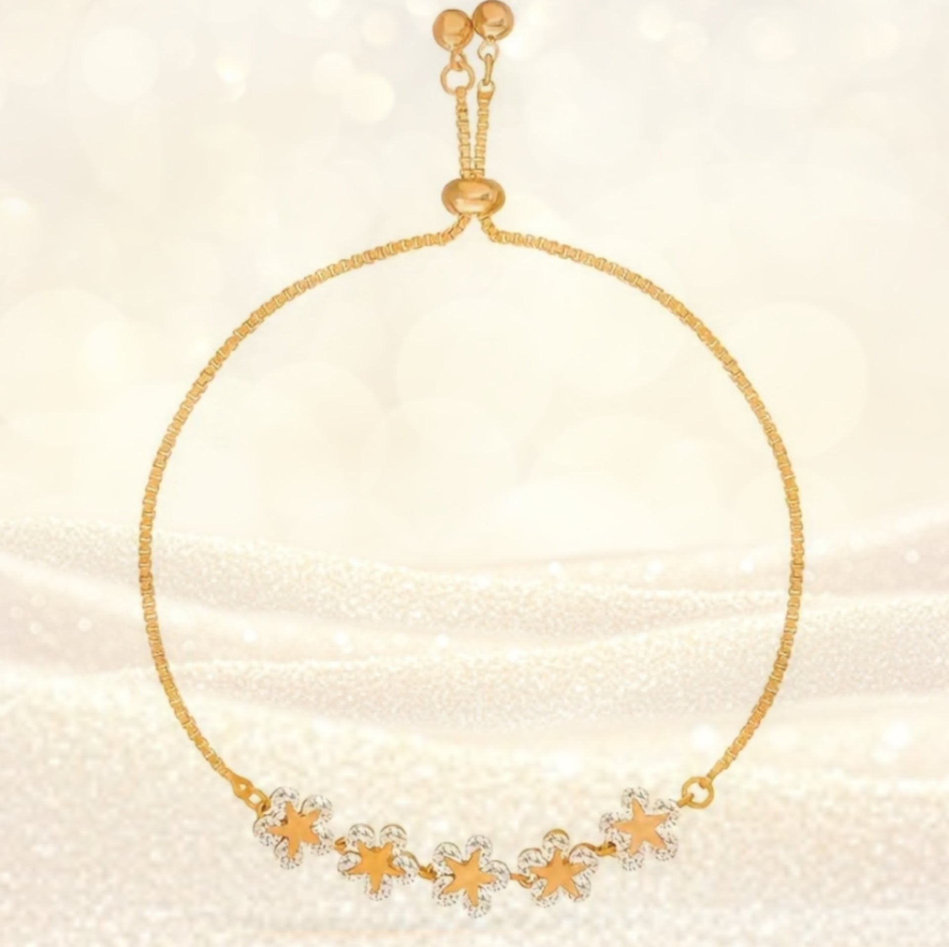 Bracelet 5 fleures